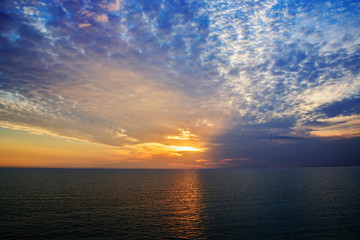 Sunset from Fort Myers Beach, Florida