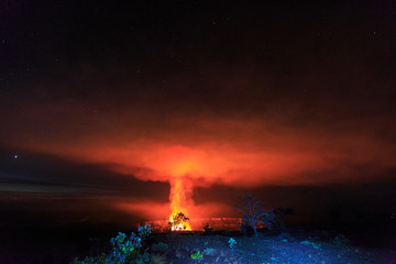 Kilauea Overlook Near Jagger Museum