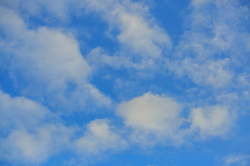 Cloud formations after sunrise, Hulopo'e Bay, Lanai Island, Hawaii, USA