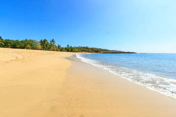 Fototapeta na wymiar Hulopo'e Beach Park, considered one of the finest beaches in the world, Lanai Island, Hawaii, USA
