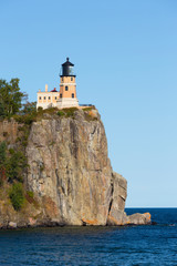 Fototapeta na wymiar Michigan, Lake Superior North Shore, Split Rock Lighthouse, 1910