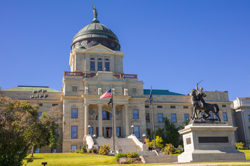 The State Capitol building in Helena, Montana, USA - obrazy, fototapety, plakaty