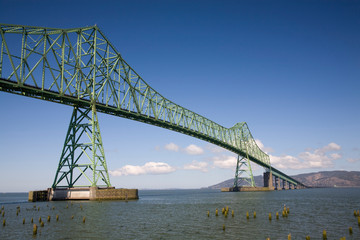 OR, Astoria, Astoria-Megler bridge, carries highway 101 across the Columbia River to Washington state