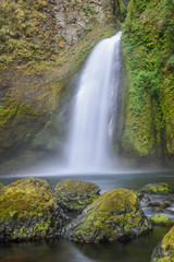 Obraz premium Wahclella Falls, Columbia River Gorge