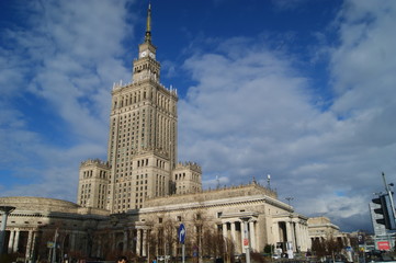 Fototapeta premium Palace of Culture and Science, Warsaw