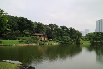 都会の日本庭園、東京