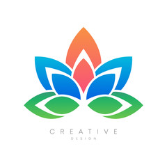 Beautiful flower designs with unique and creative leaves