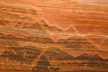 USA, Utah. Desert varnish stain on sandstone wall. Credit as: Don Paulson / Jaynes Gallery / DanitaDelimont.com