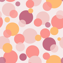Seamless Pattern - Bubble Pink