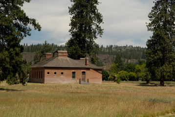 US: Washington, Miles, Columbia River Basin, Fort Shepherd,