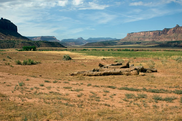 United States, State of Utah, Arches National Park. Canyonlands, Near Dugout Ranch.