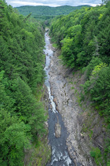 Fototapeta na wymiar Quechee Gorge, Quechee, Vermont, USA