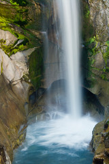 Christine Falls, Mount Rainier National Park, Washington, USA