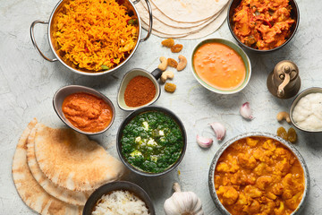 Traditional indian cuisine