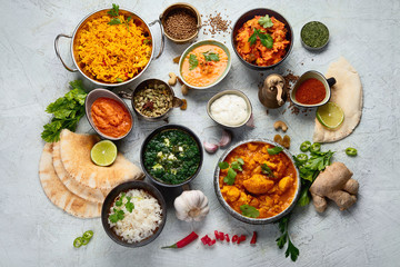 Traditional indian cuisine