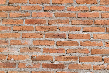 Background of Old stone brick wall detail.