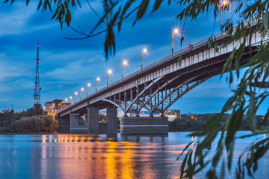 bridge at night