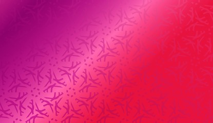 Decorative Background With Triangles. Curved Lines. Vector Illustration. Abstract Blurred Gradient Background Bright Colors.. Bright Background For Poster, Banner, Flyer