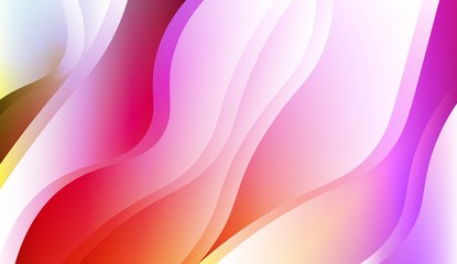 Modern Wavy Background. For Creative Templates, Cards, Color Covers Set. Vector Illustration with Color Gradient.