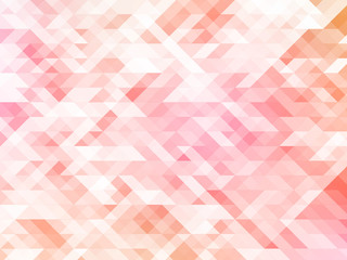 abstract polygon gradation_pink