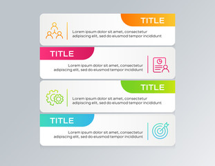 Abstract business infographics template. Vector illustration. Can be used for workflow layout, data, business step options, banner.