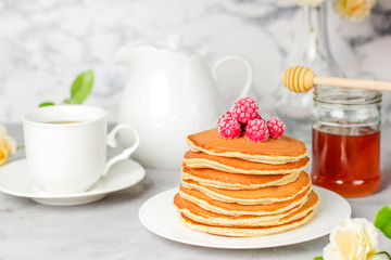 stack of pancakes
