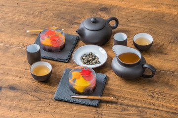 中国茶 　Chinese tea set of beauty and health