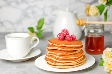 stack of pancakes
