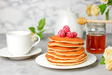 stack of pancakes