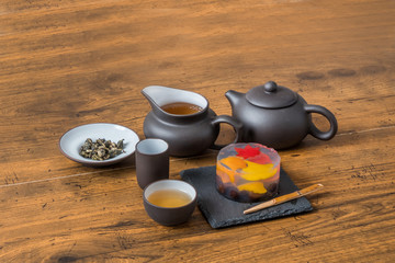中国茶 　Chinese tea set of beauty and health