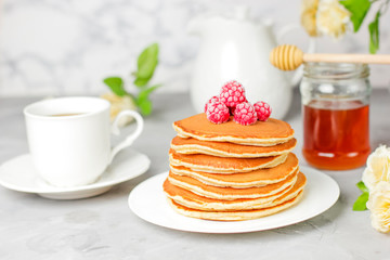 stack of pancakes