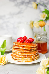 stack of pancakes