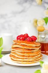 stack of pancakes