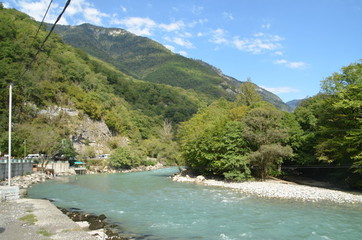 Река Бзыбь Абхазия