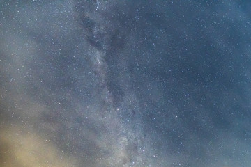 Milky Way and Soft High Clouds