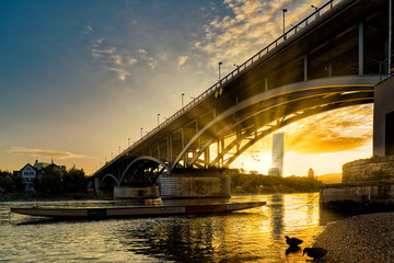 Wettsteinbrücke in Basel
