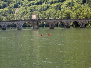 Bridge over Drina in Visegrad