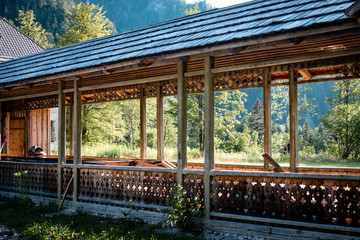 building in nature