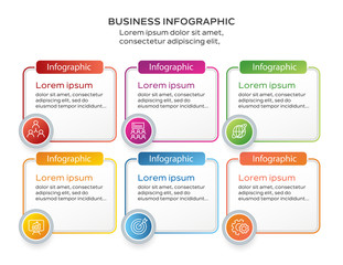 Step infographic template