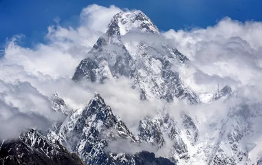 Foto auf Acrylglas Gasherbrum Gasherbrum IV Peak 7.925 m 17. höchster Berg der Welt