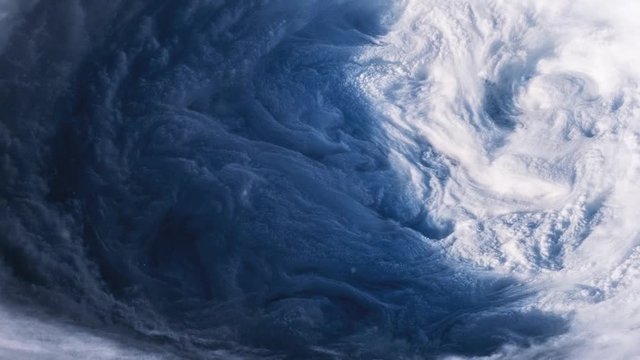Eye Of The Storm, Hurricane from Space. Elements of this image furnished by NASA.