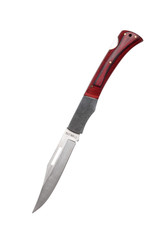 Clasp knife. Isolated on a white background.