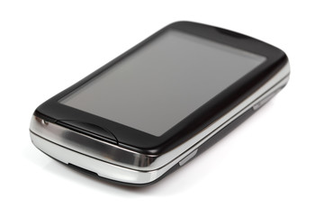 mobile phone isolated on white background