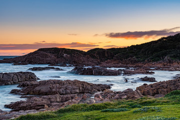 Wild and Windy Rugged Seascape
