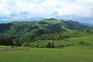Fototapeta na wymiar Landscape in the mountains