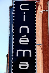 Panneau cinéma