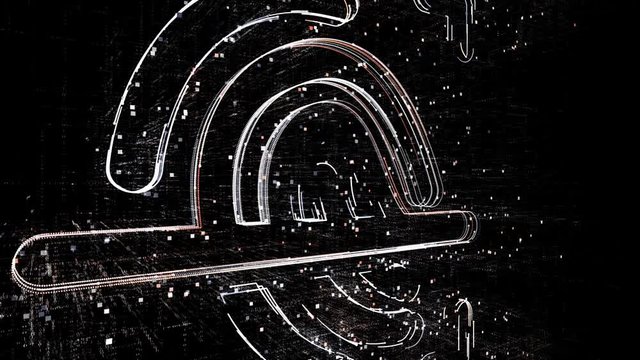 4k fingerprint scan identity security data encryption logo tag cloud;binary computer code.The Matrix binary text design animation;changing from zero to one digits;abstract tech background.