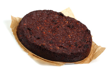 Chocolate Cake. Fruitcake Panforte is a traditional Italian dessert containing fruits and nuts.