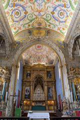Fototapeta na wymiar Chapelle de São Miguel, Université de Coimbra, Portugal