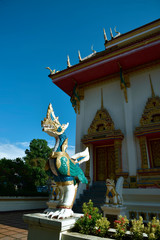 prächtige Tempelanlage in Nakhon Phanom, Thailand